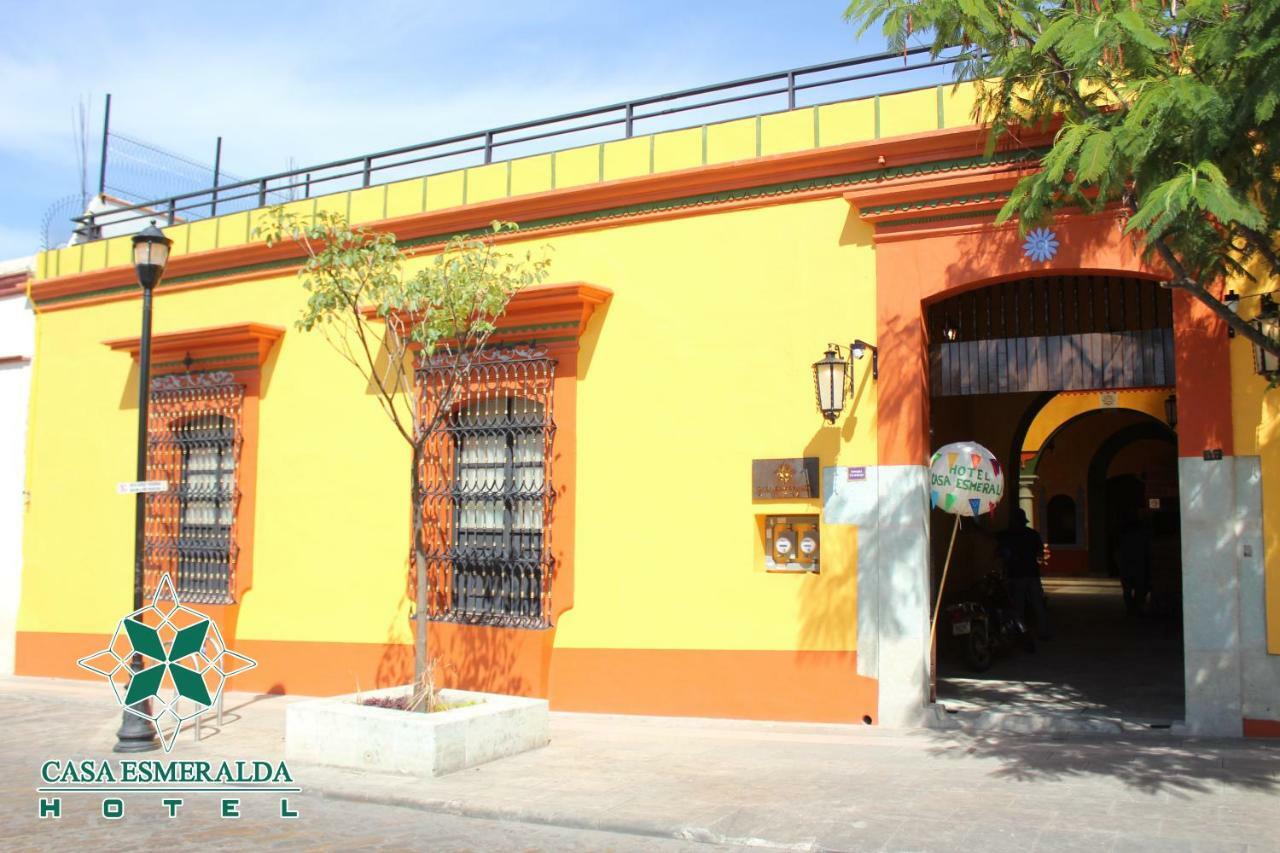 Casa Esmeralda Hotel Oaxaca Bagian luar foto