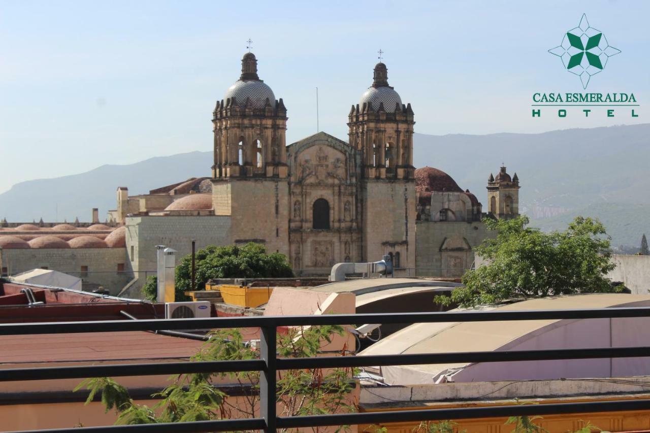 Casa Esmeralda Hotel Oaxaca Bagian luar foto