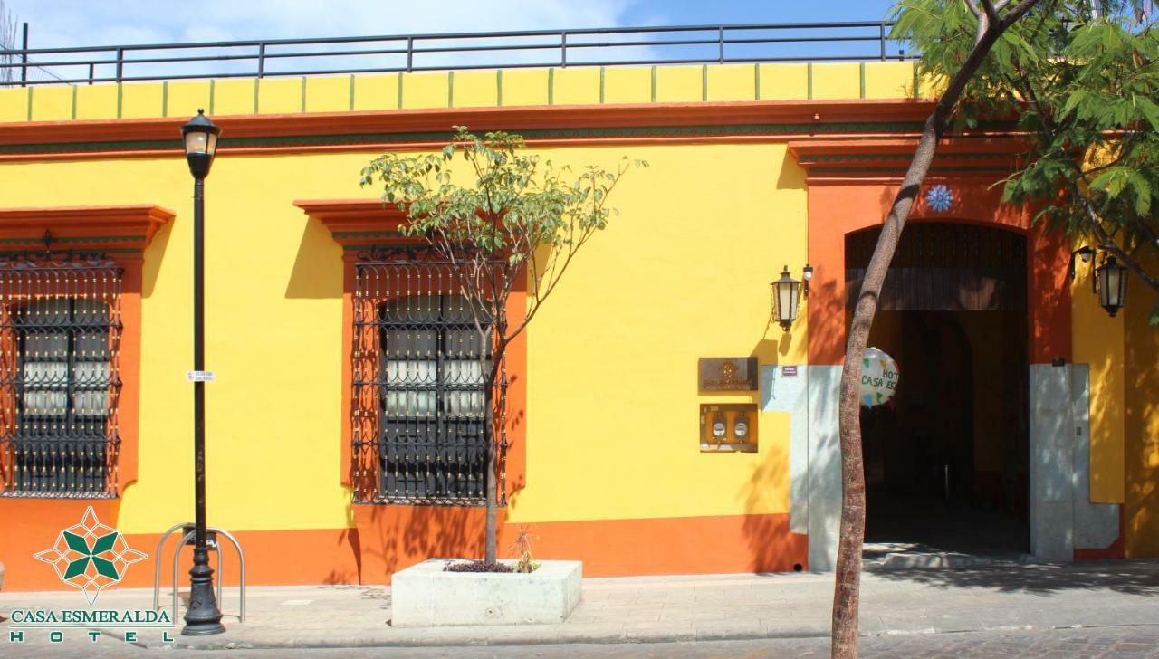 Casa Esmeralda Hotel Oaxaca Bagian luar foto