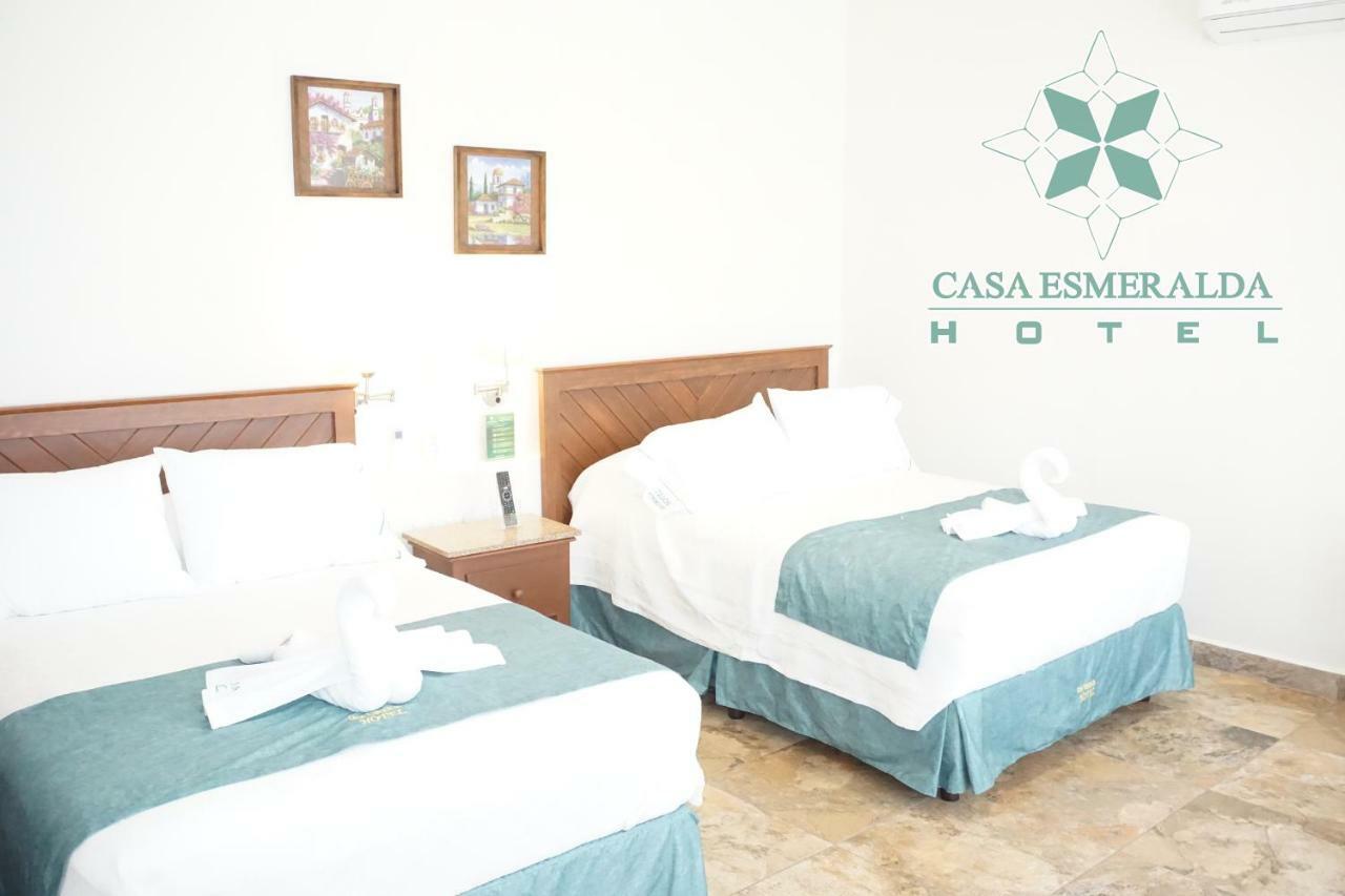 Casa Esmeralda Hotel Oaxaca Bagian luar foto