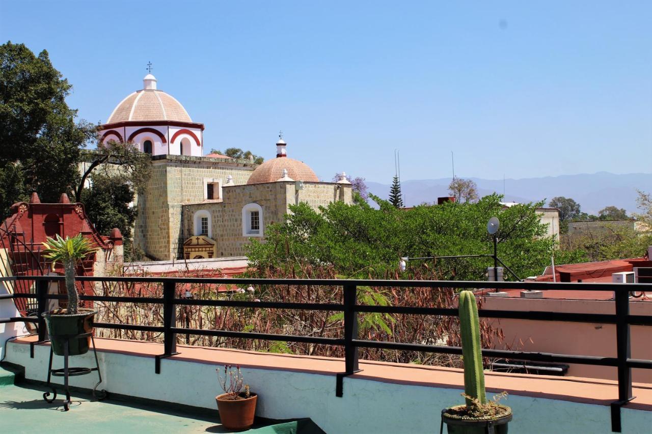 Casa Esmeralda Hotel Oaxaca Bagian luar foto