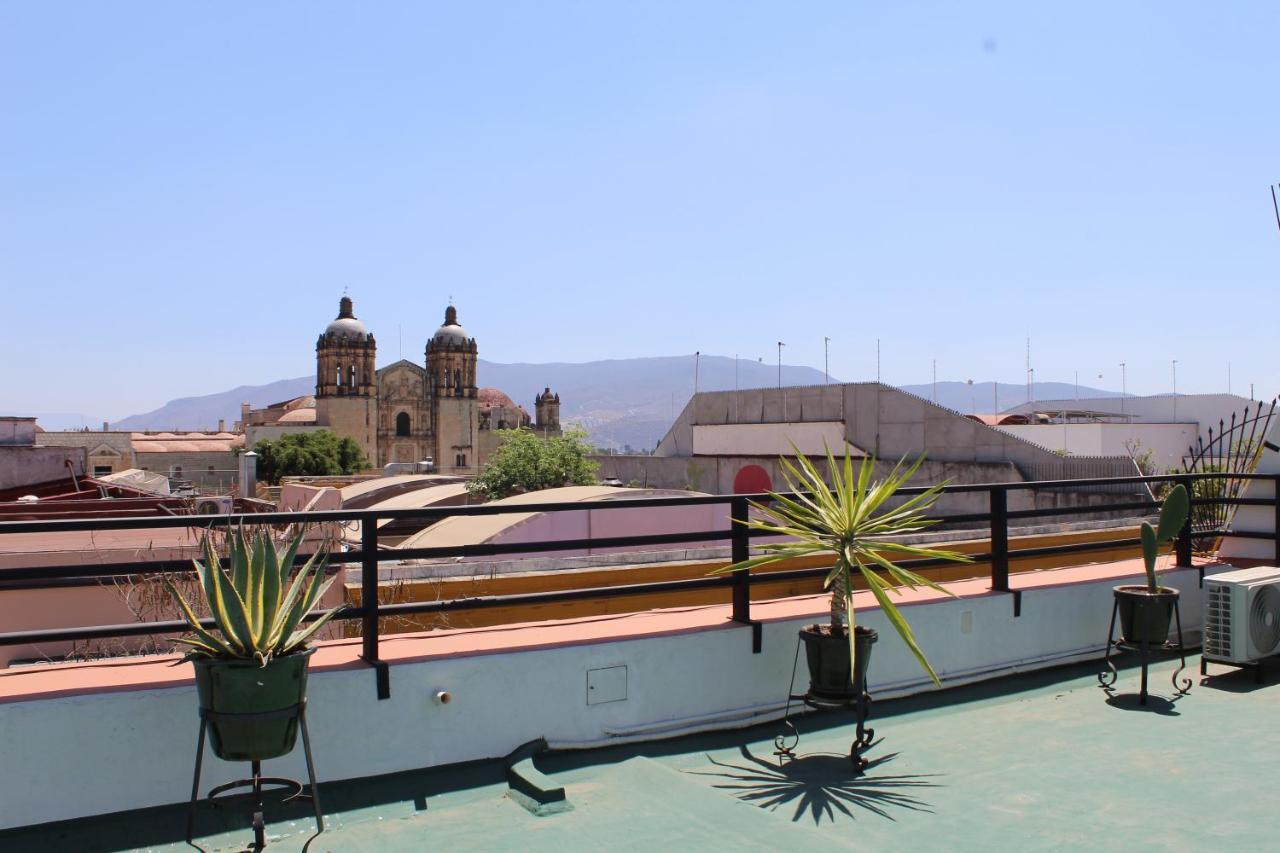 Casa Esmeralda Hotel Oaxaca Bagian luar foto